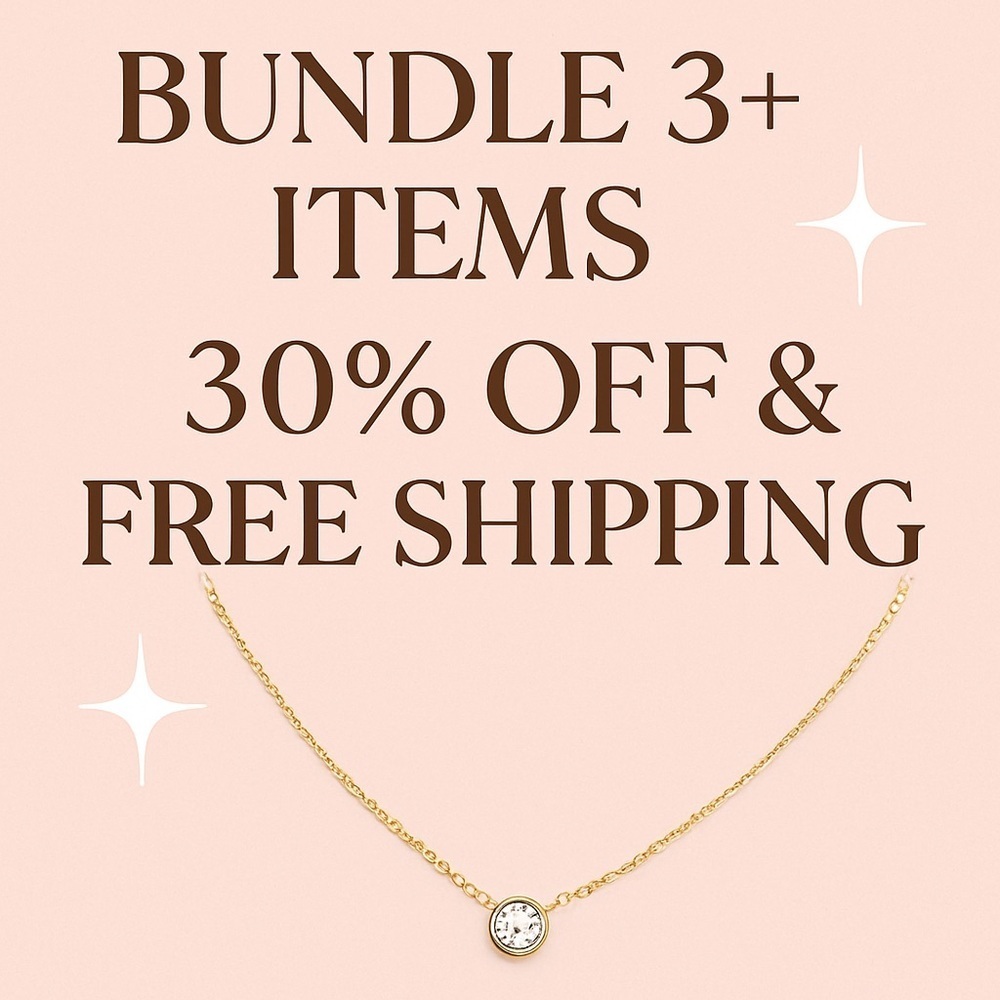 BUNDLE 3+ ITEMS → 30% OFF & FREE SHIPPING!​